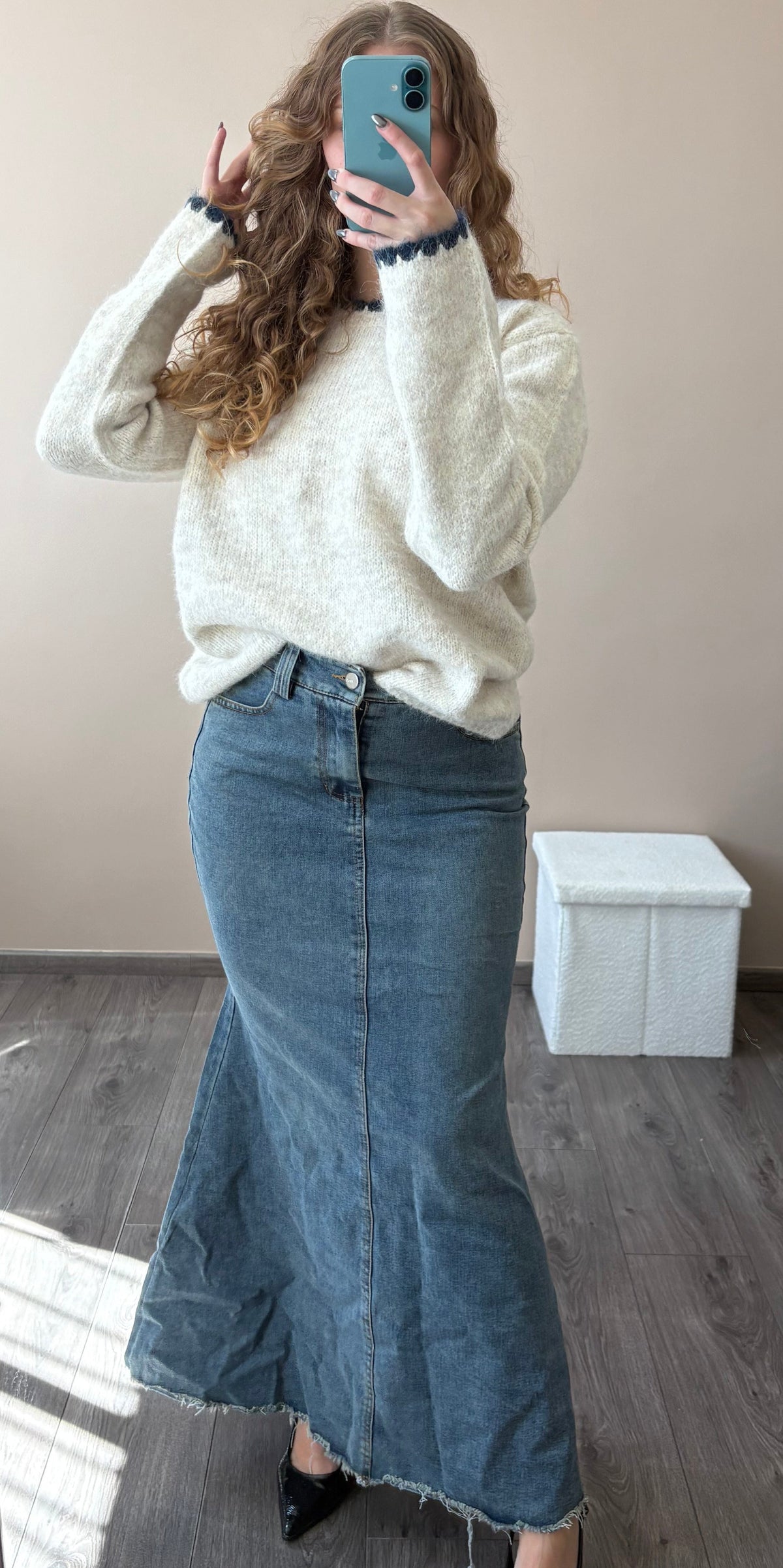 Jupe en jean